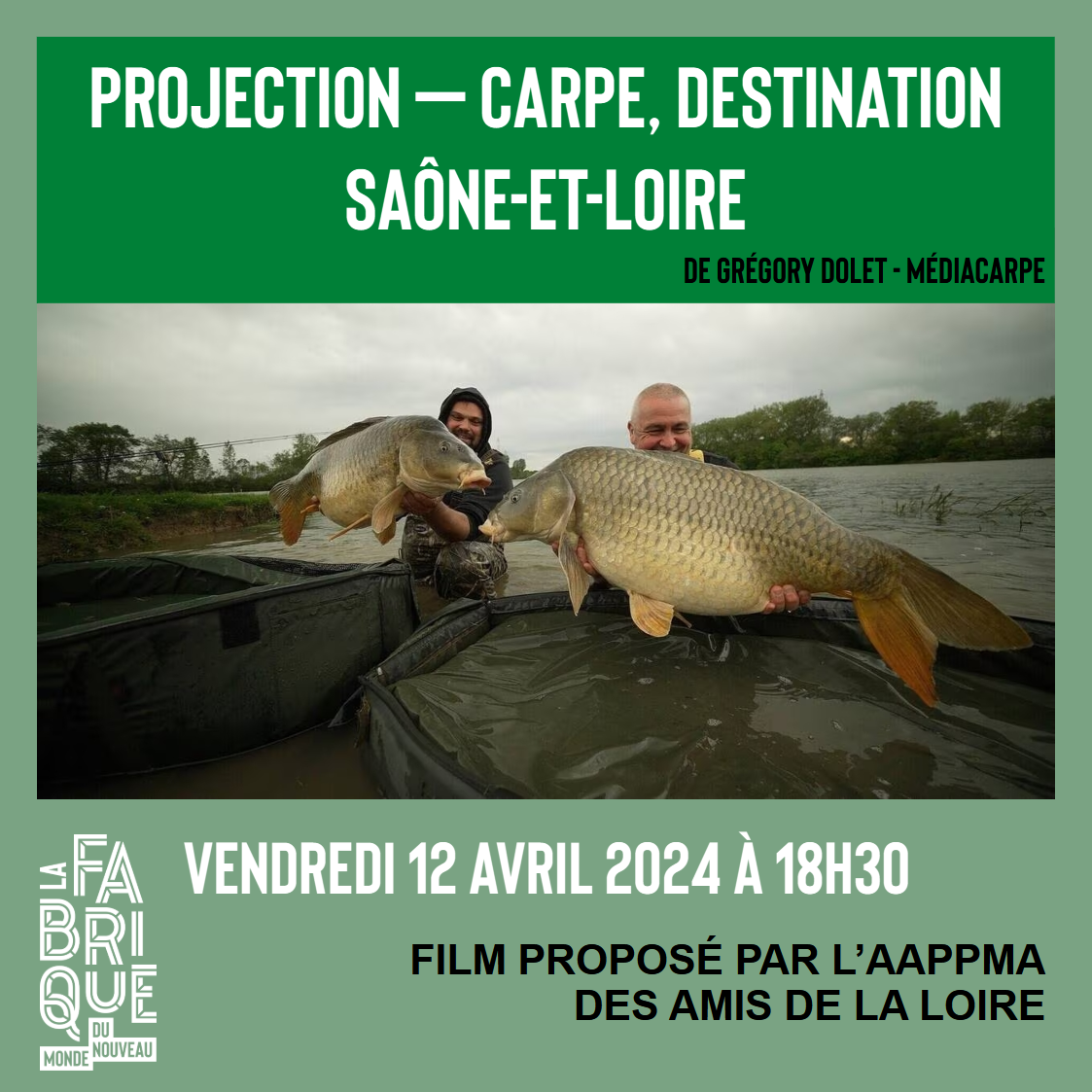 Insta projection pêche
